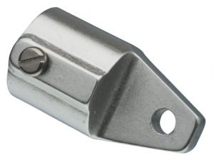 Eindstuk 20mm aluminium
