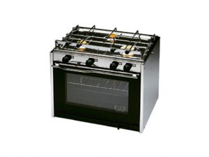 Techimpex XL3 oven met 3 vlams komfoor