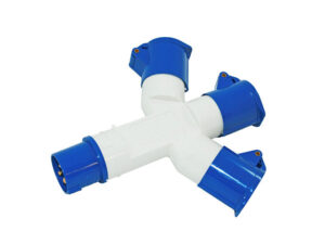 Walstroom CEE splitter 3 weg