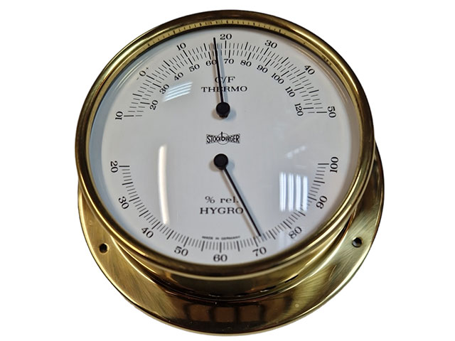 Stockburger thermo hygrometer messing wit