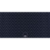 Deurmat blauw design groot