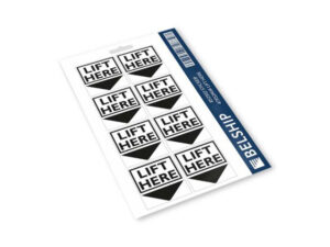 hijssticker tekst
