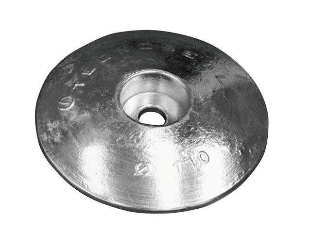 Anode roerblad discvorm 110mm aluminium