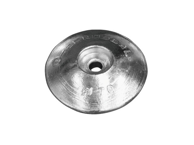 Anode roerblad discvorm 70mm aluminium
