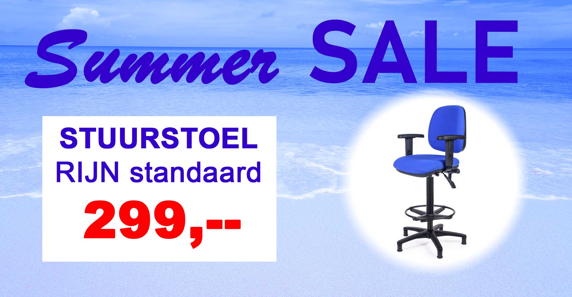 banner-summersale25-stuurstoel aanbieding stuurstoel