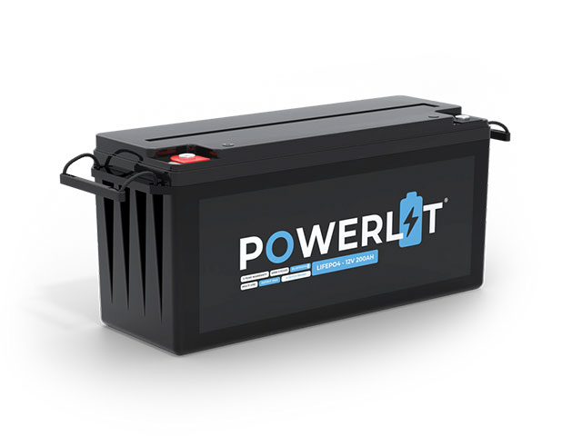 Powerlit 12V 100Ah Lithium LiFePO4 Accu