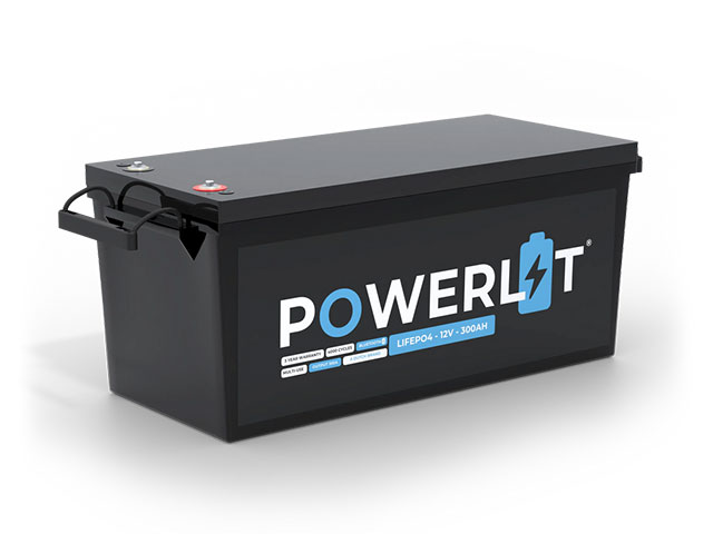 Powerlit 12V 300Ah Lithium LiFePO4 Accu